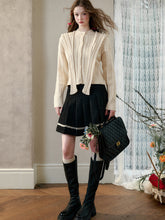 Galaxy Classic Wool Pleated Skirt Set - CHINASQUAD