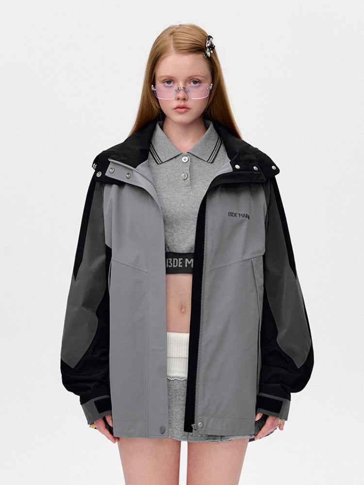 Colorblock Windbreaker Jacket - CHINASQUAD