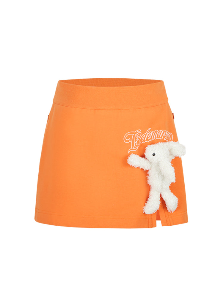 Side Slit A-Line Skirt - CHINASQUAD