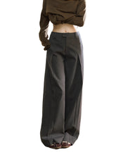 Tailored Draped Straight-Leg Trousers - CHINASQUAD