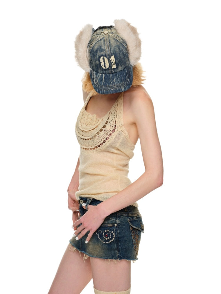 Crochet Knit Cardigan - CHINASQUAD