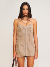 Rage Wild Origin Denim Dress Wild Cowboy Brown - CHINASQUAD