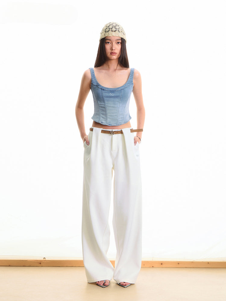 3D Pleated Suit Pants - CHINASQUAD
