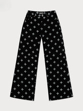 Black Garden Classic Wide-Leg Jeans - CHINASQUAD