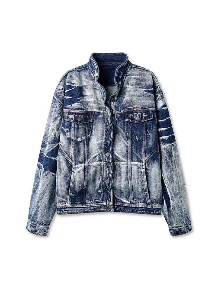 "Feria Series" Volcano Washed Denim Jacket - CHINASQUAD