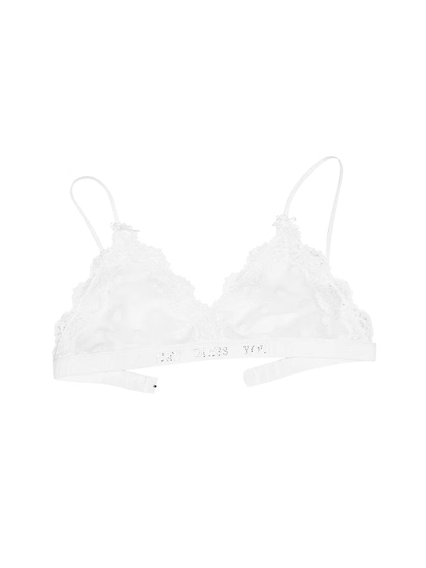French Lace Triangle Bralette - CHINASQUAD