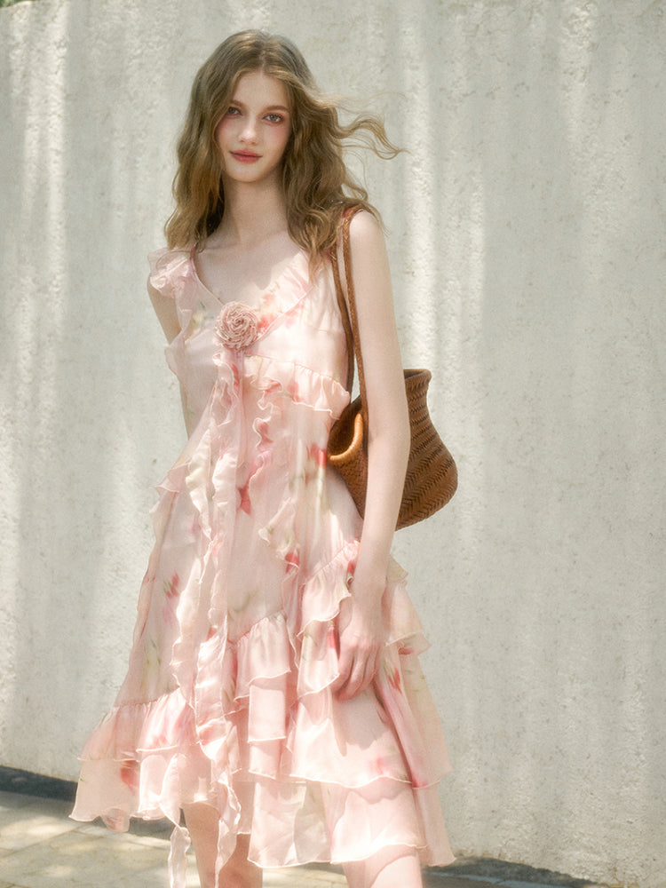 Irregular Hem Fairy Dress - CHINASQUAD