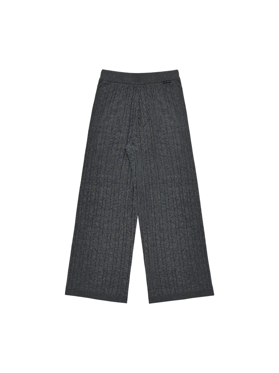 Wool Blend Hooded Knit Cardigan - CHINASQUAD