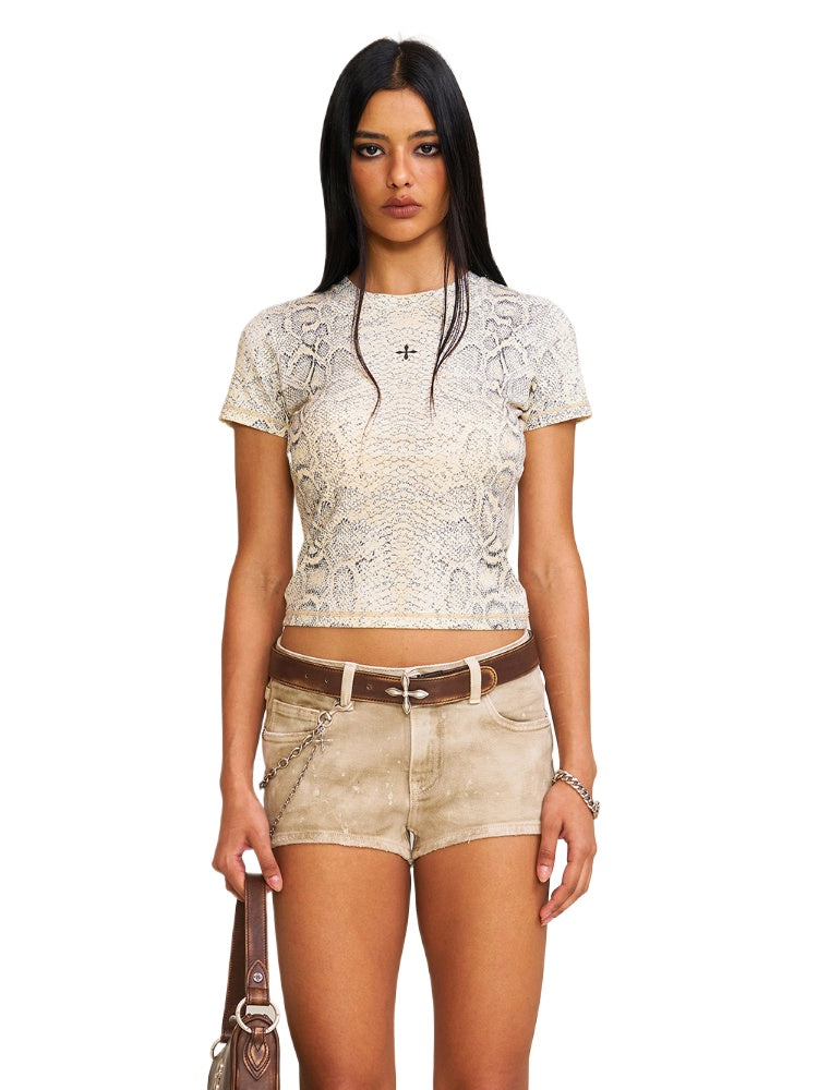 Compass Stamp Body Tee Mirage Cobra - CHINASQUAD