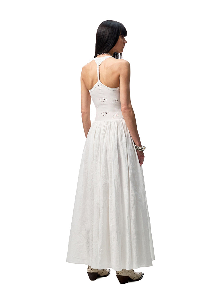 Knit Jacquard Knot Dress - CHINASQUAD