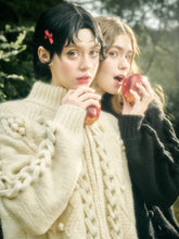 Wool Blend Cream Cloud Coat - CHINASQUAD