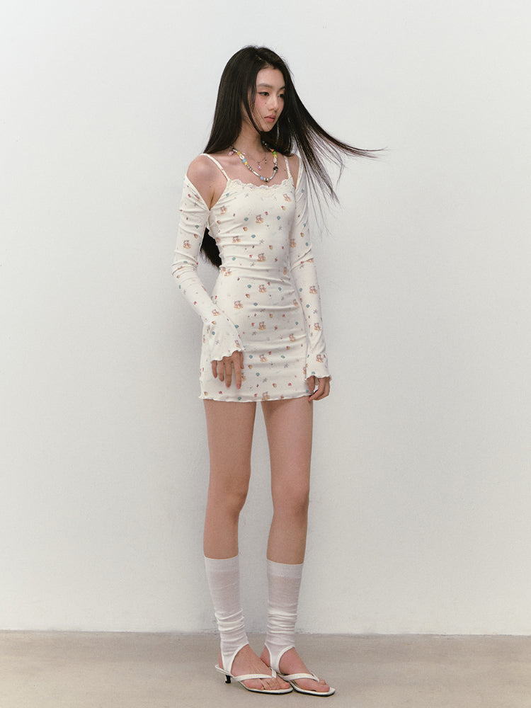 Seaside Series Printed Dress & Cover Up Set - CHINASQUAD