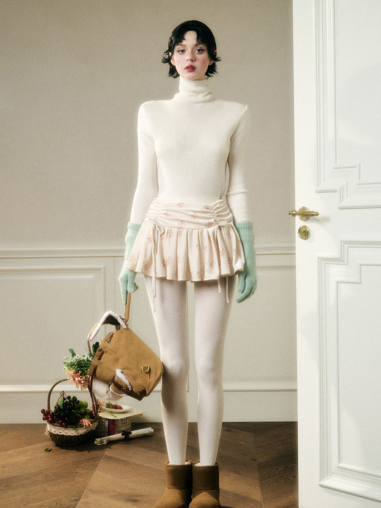 Velvet Mini Skirt - CHINASQUAD