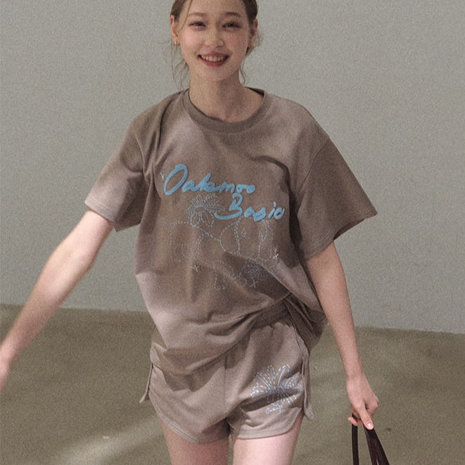 Long-Staple Cotton Relaxed Lounge Set
