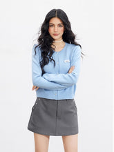 Rolled-Edge Knit Cardigan - CHINASQUAD