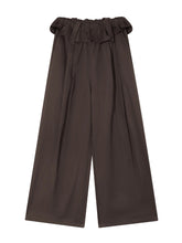 Turned-over Waist Straight-leg Casual Pants - CHINASQUAD
