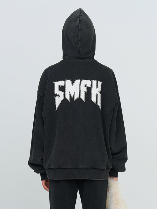 Metal Rock Oversized Hoodie - CHINASQUAD