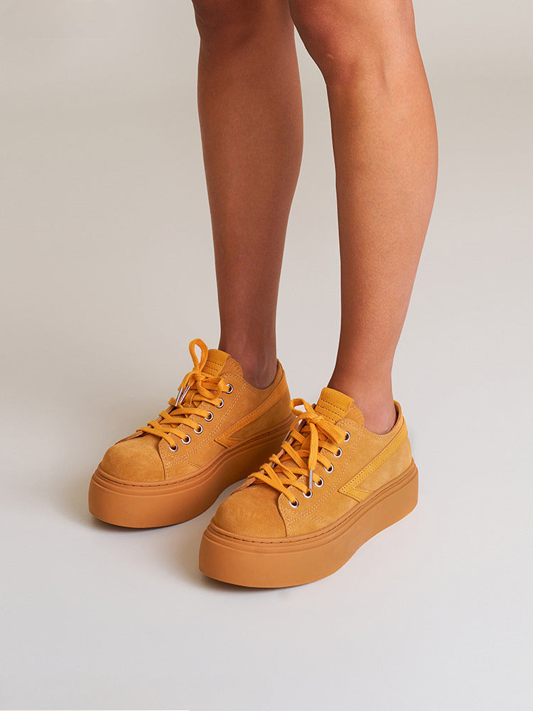 Future Mirage Leather Rider High Boots Ginger - CHINASQUAD