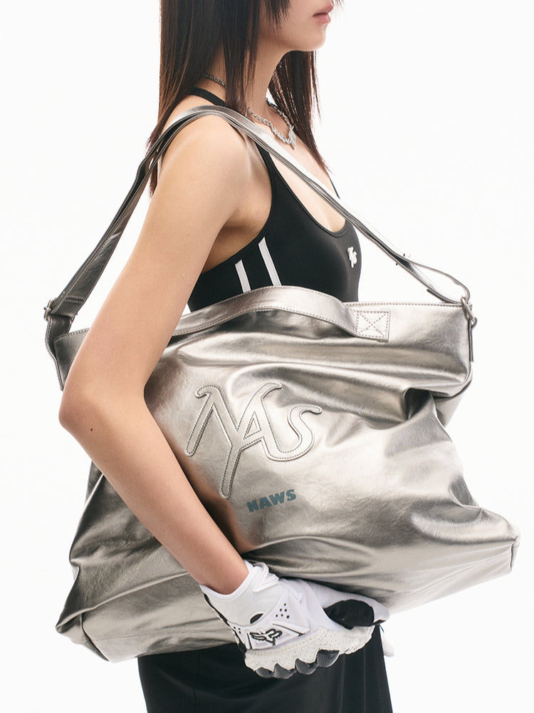 Adjustable Strap Logo Tote Bag - CHINASQUAD