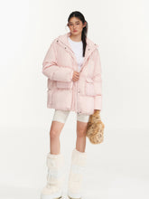 White Duck Down Hooded Jacket - CHINASQUAD