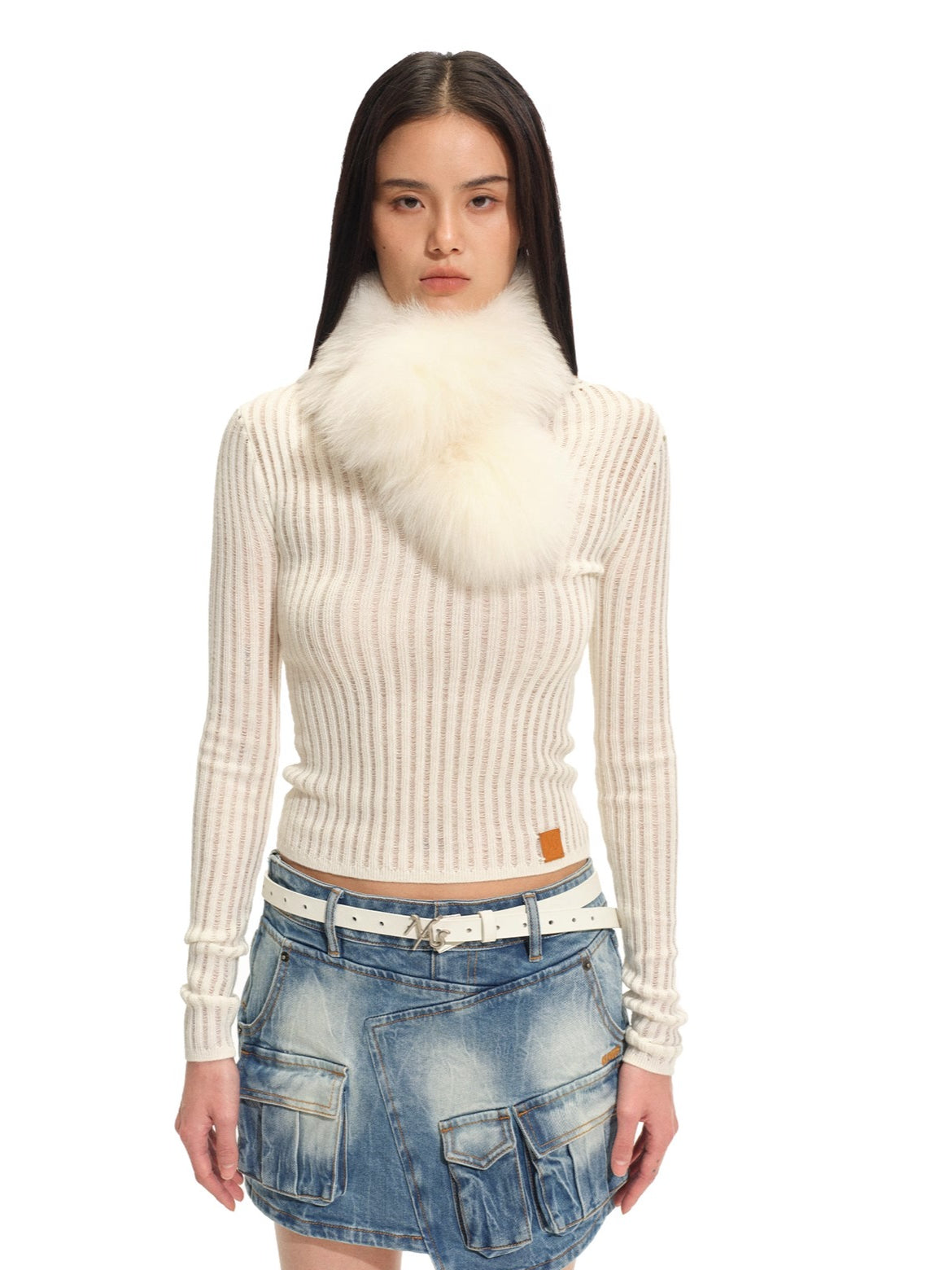 Snowfield Fur Scarf