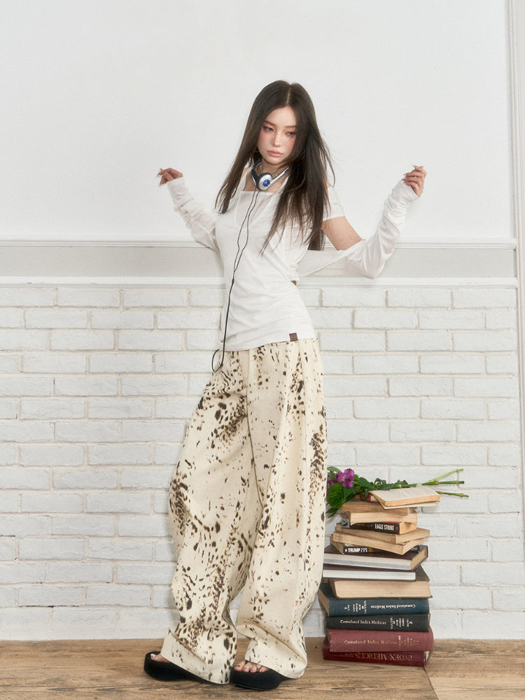 Layered Short Sleeve Pullover Top - CHINASQUAD