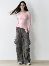 Asymmetrical Off-shoulder Slim Fit Blouse - CHINASQUAD