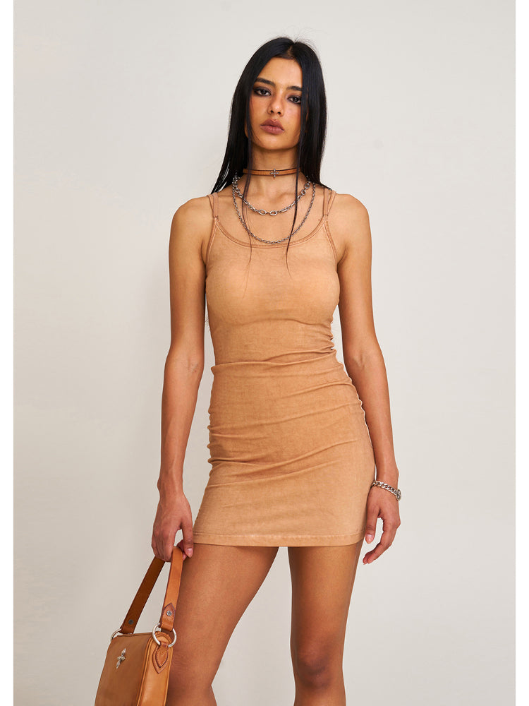 Compass Cross Leather Choker - CHINASQUAD