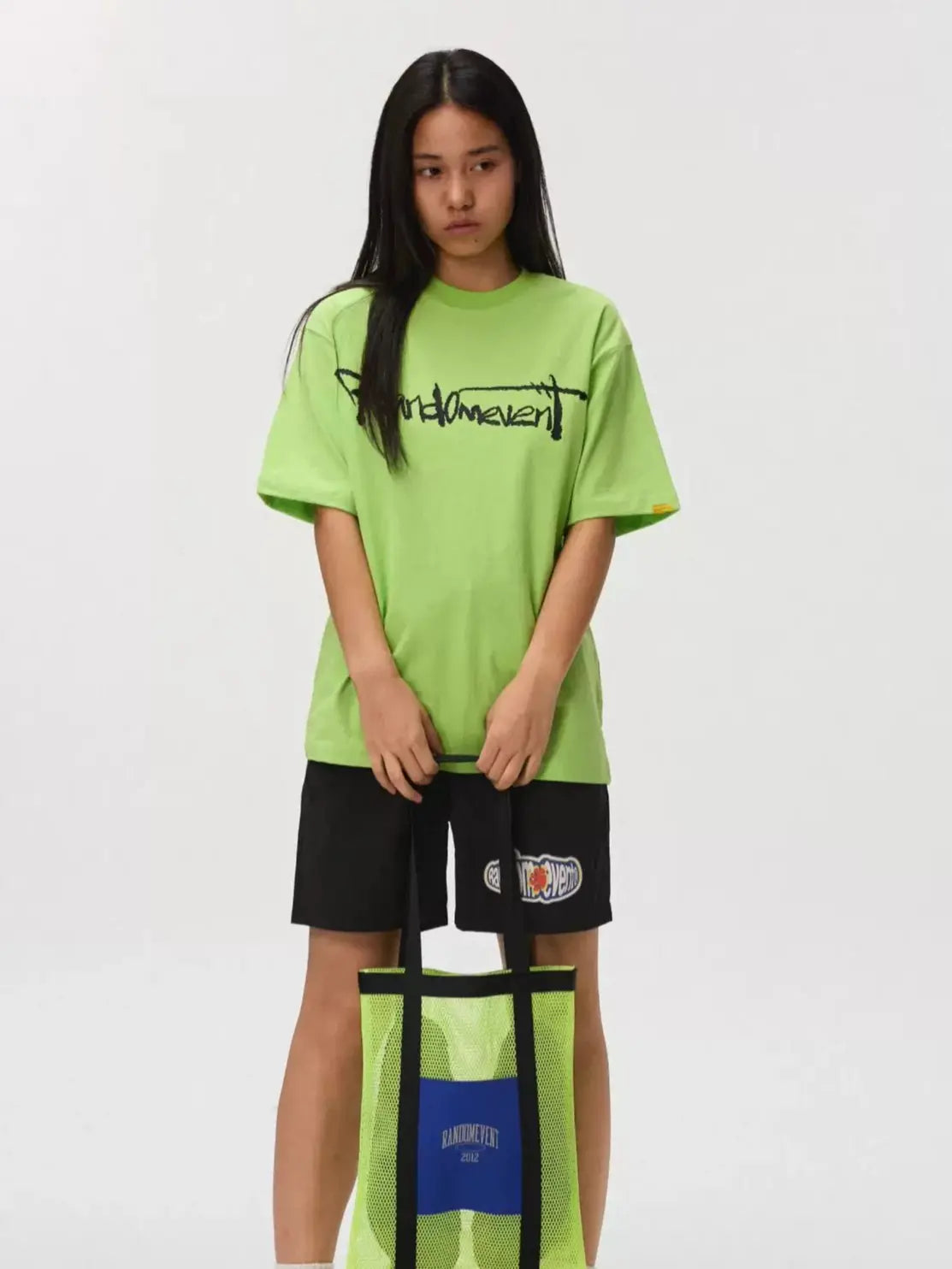 Graffiti Print Crew Neck T-Shirt Randomevent