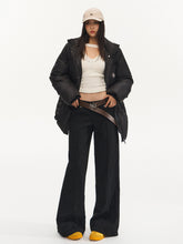 White Duck Down Hooded Jacket - CHINASQUAD