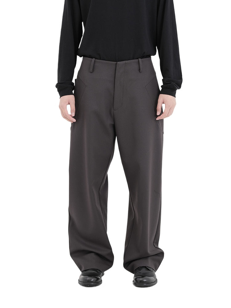 Athletic Element Wool-Blend Trousers - CHINASQUAD