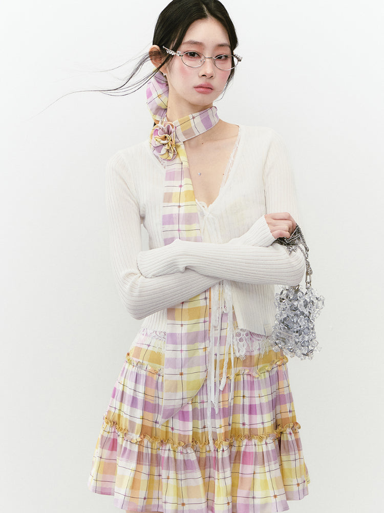 Breathable Knitted Sun Protection Lace Spliced Cardigan - CHINASQUAD