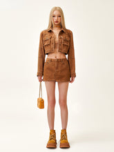 Ancient Myth Short Pocket Denim Jacket - CHINASQUAD