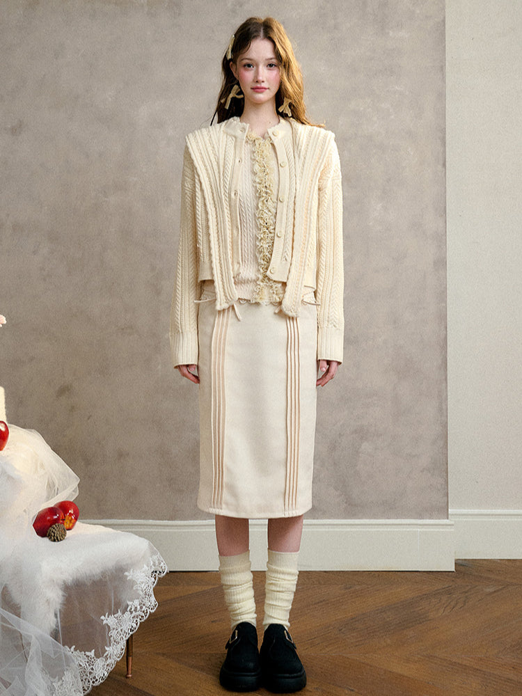 Warm Knitted Cardigan Jacket - CHINASQUAD