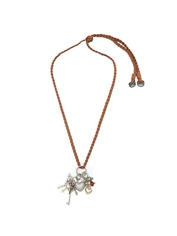 Braided Key Necklace - CHINASQUAD
