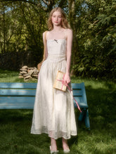 Lace Sequin Shimmer Waist - Cinching Camisole Dress - CHINASQUAD