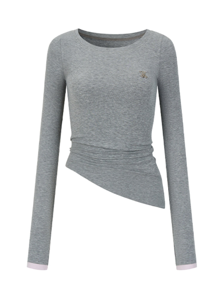 Irregular Patchwork Blouse - CHINASQUAD