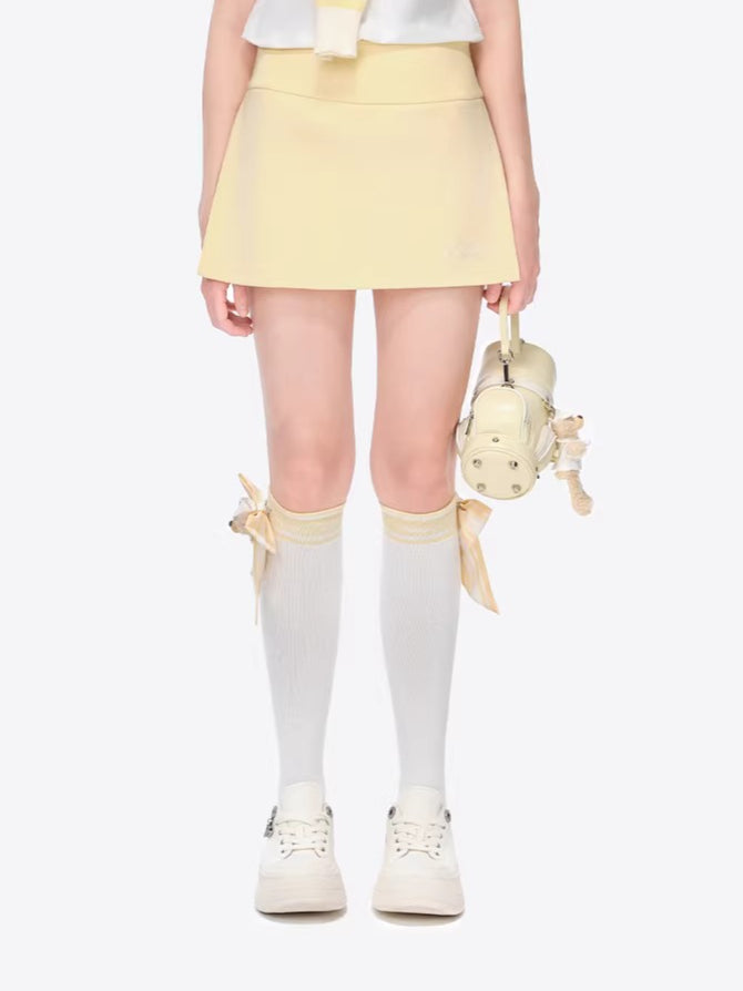 Golf Slit Skort Mini Skirts