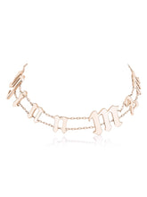 Punk Letter Choker Necklace - CHINASQUAD