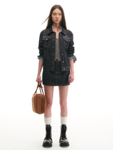 Relaxed-Fit Vintage Denim Shirt - CHINASQUAD