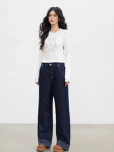 MacyMccoy Bow Graphic Long-Sleeve T-shirt - CHINASQUAD