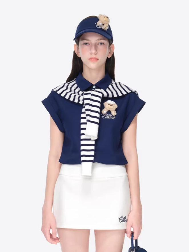 Detachable Shawl Golf Polos