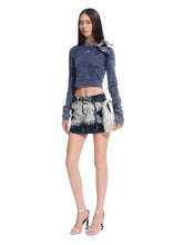 "Feria Series" Volcano Washed Cropped T-shirt - CHINASQUAD