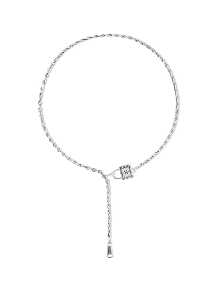 Rhinestone Vintage Adjustable Waist Chain - CHINASQUAD