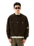 Sports Patchwork Collar Sweatshirt - CHINASQUAD