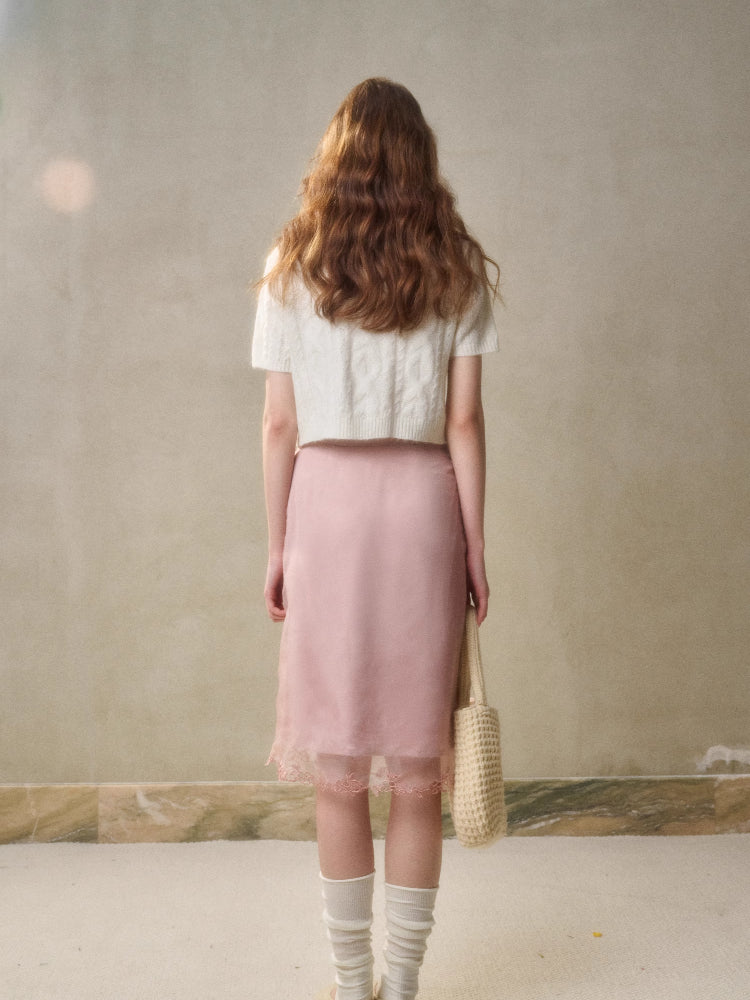 Flower Fairy Embroidered Skirt - CHINASQUAD