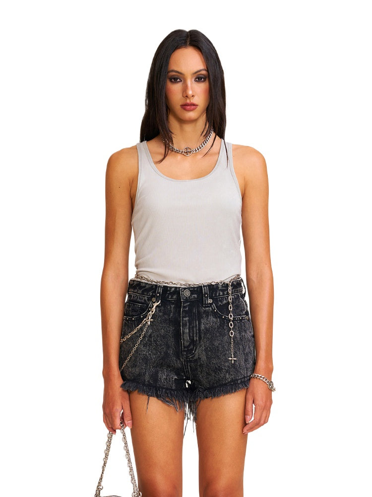 Vintage Storm Fade Silk Sports Tank Fading Desert - CHINASQUAD