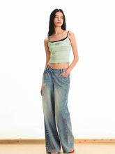 Ice Feel Striped Knit Vest - CHINASQUAD