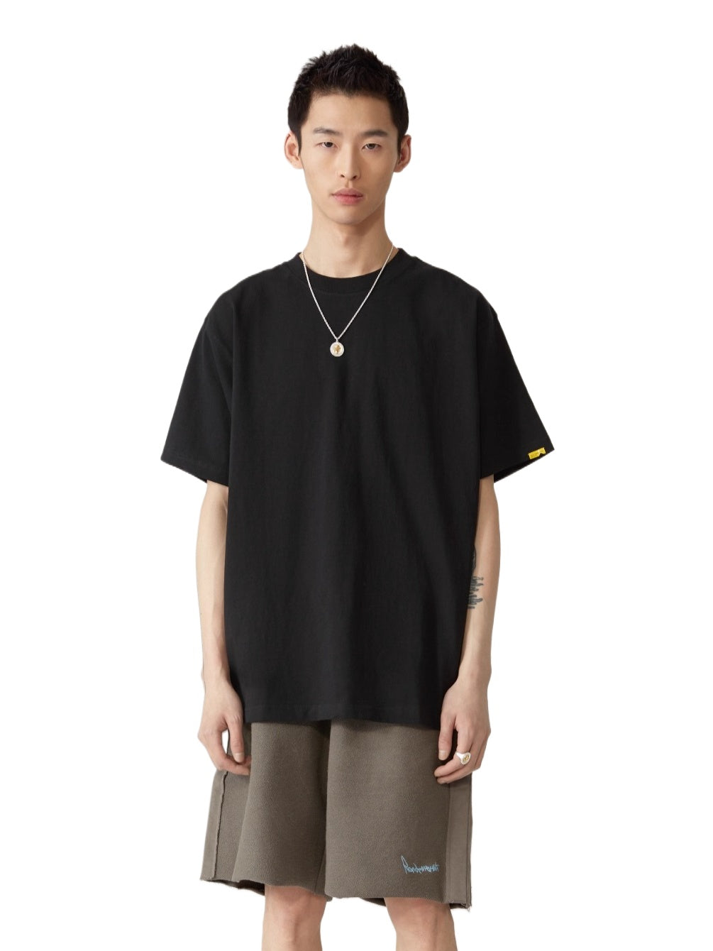 Base Logo Cotton T-Shirt - CHINASQUAD