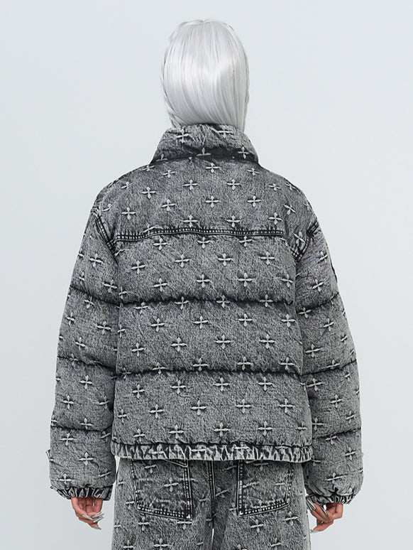 Denim Loose-Fit Cotton Jacket - CHINASQUAD